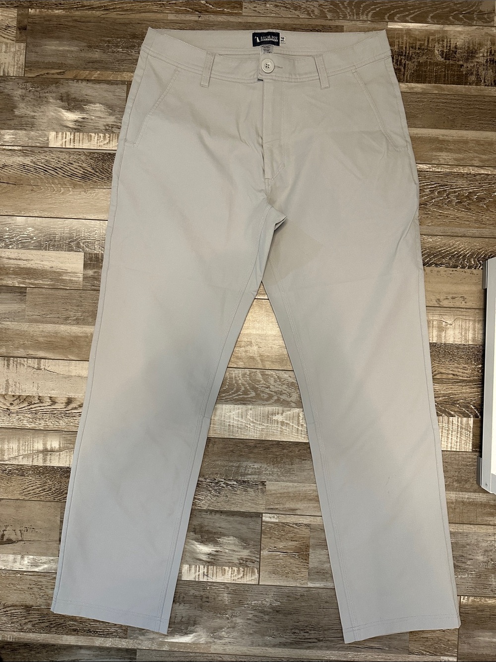 Men's Light Olive Local Boy Outfitters Commuter Pants - Casual Straight Fit